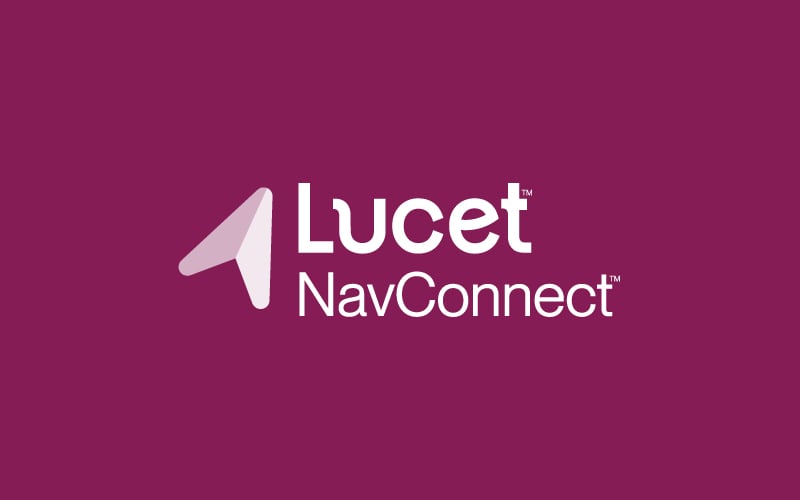 White Lucet NavConnect Logo