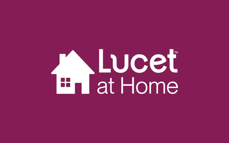 White Lucet at Home Logo